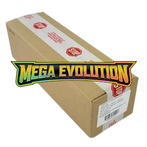 mega evolutions booster box case MEGA EVOLUTION BOOSTER BOX CASE (x6 BOOSTER BOXES) PRE ORDER