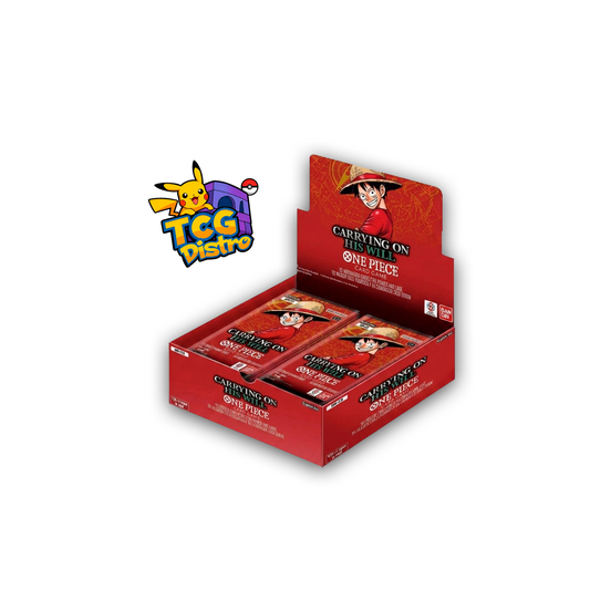 OP13 CARRYING ON HIS WILL BOOSTER BOX (PRE ORDER JULY RESTOCK) - EN