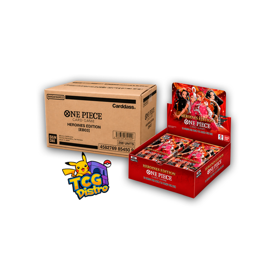 EB03 HEROINES EDITION BOOSTER BOX CASE PRE ORDER (JULY RESTOCK) - EN