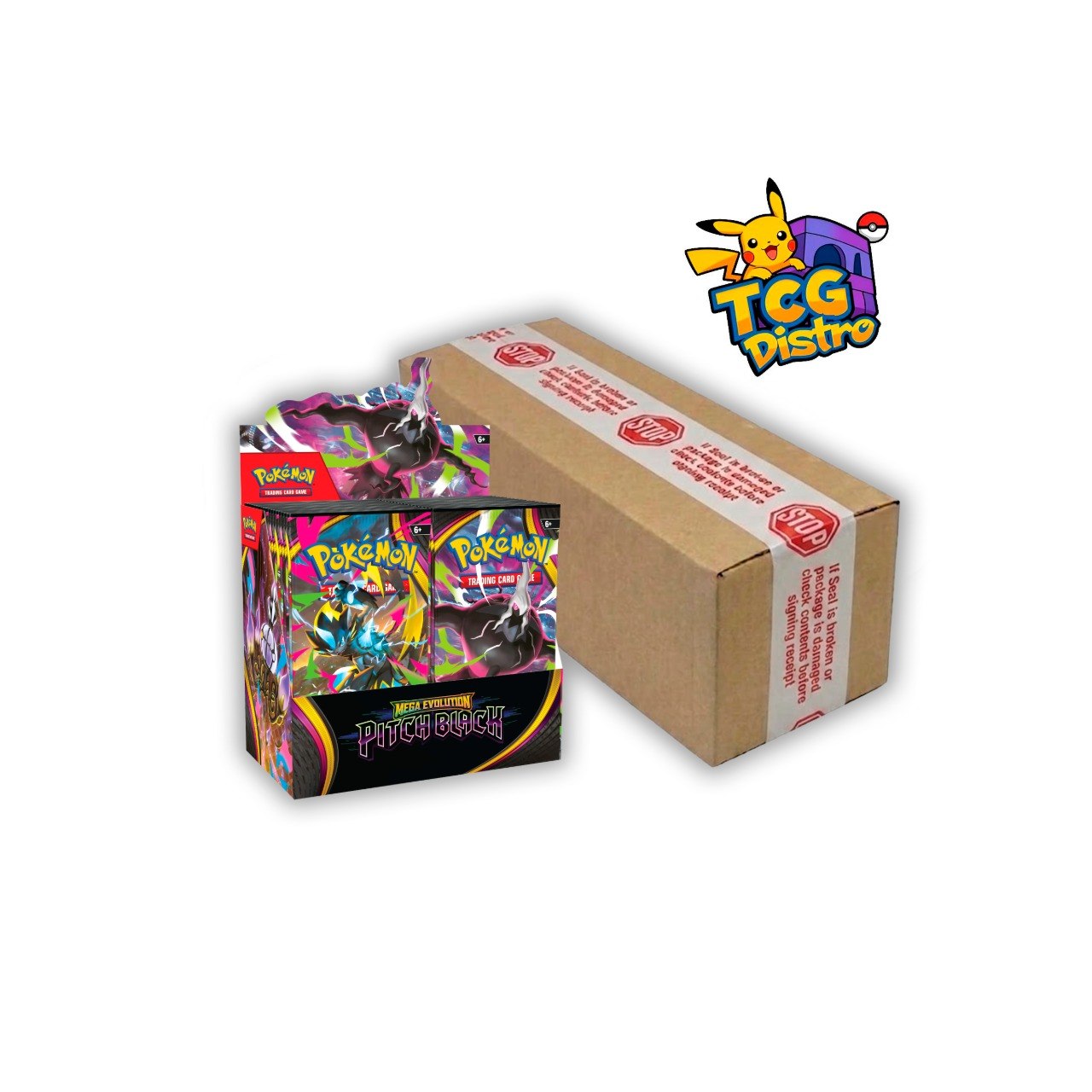PITCH BLACK BOOSTER BOX CASE (X6 BOOSTER BOX) (ME05) PRE ORDER - EN